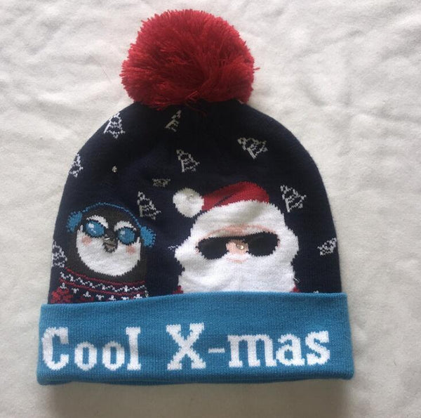 Christmas LED Beanies