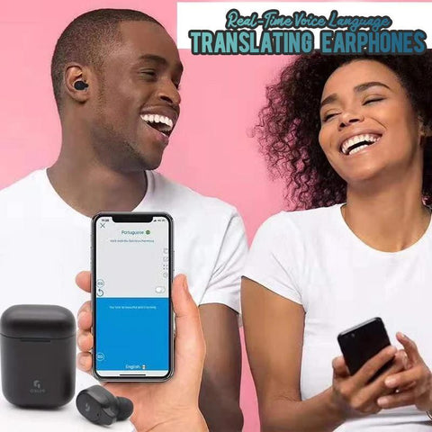 SMART VOICE LANGUAGE TRANSLATING EARPHONES