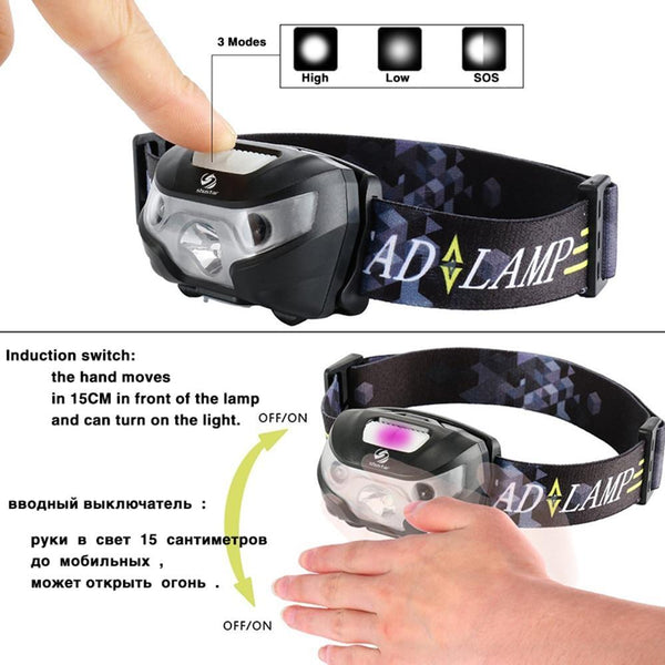 LED Sensor Headlamp