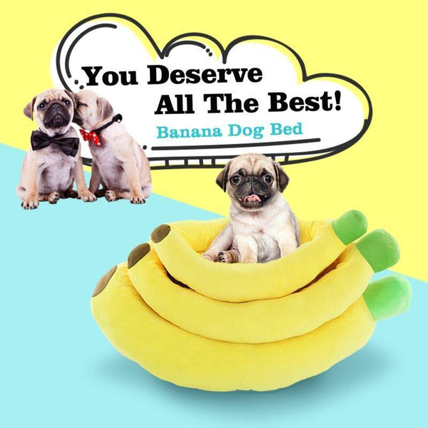 COZY BANANA CAT BED HOUSE