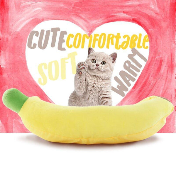 COZY BANANA CAT BED HOUSE