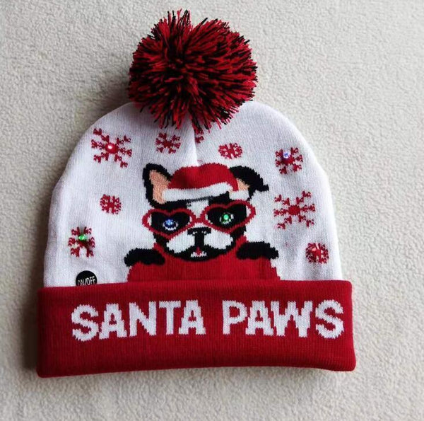 Christmas LED Beanies