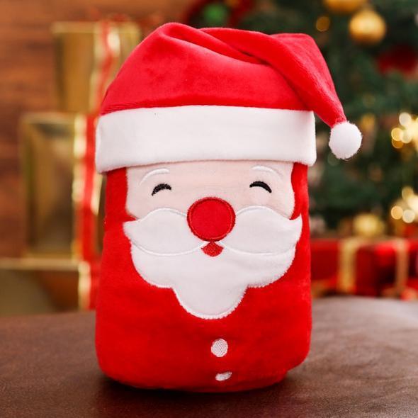 Christmas Gift Cartoon Flannel Blanket