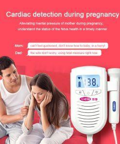 Baby Heartbeat Fetal Doppler - Hear Baby Heartbeat