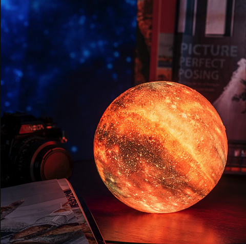 3D Print Star Moon Colorful Lamp