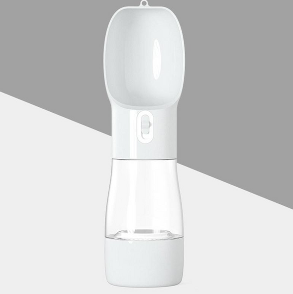 Portable Pet Bottle Water Cup Food Container Sealing Ring Design For Walking And Traveling