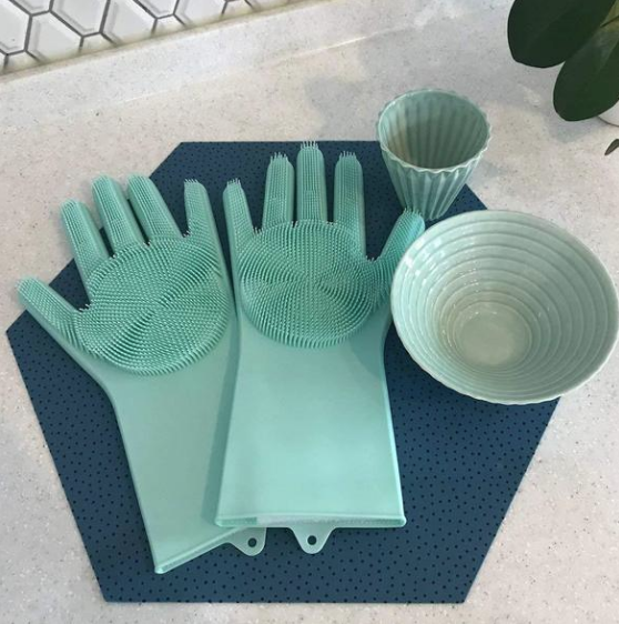 MAGIC CLEANING DISHWASHING GLOVES