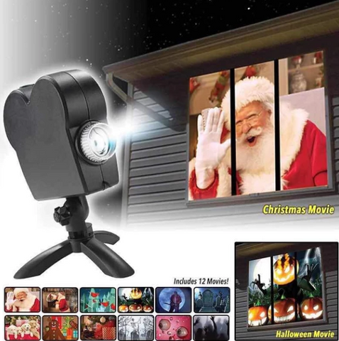 Winter Wonderland Window Projector