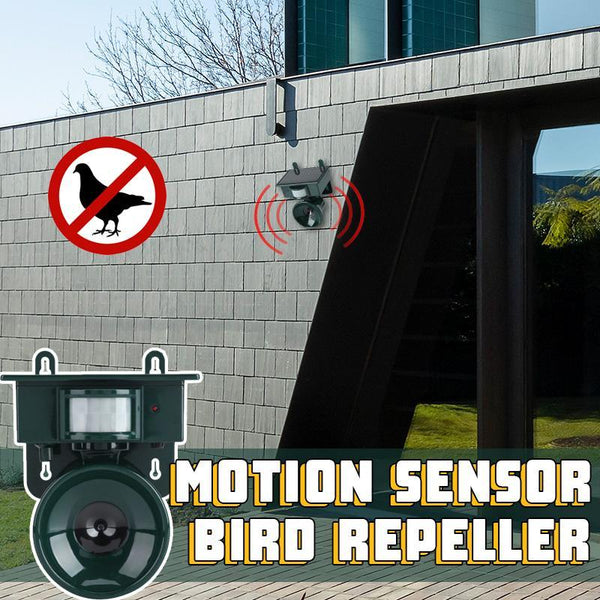 MOTION SENSOR BIRD REPELLER