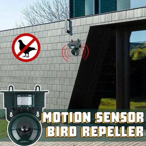 MOTION SENSOR BIRD REPELLER