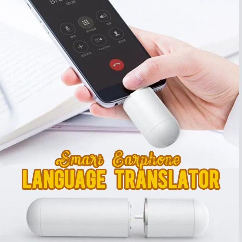 SMART EARPHONE LANGUAGE TRANSLATOR
