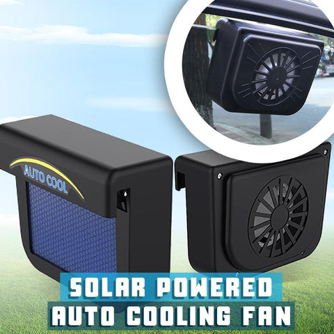 SOLAR POWERED AUTO COOLING FAN