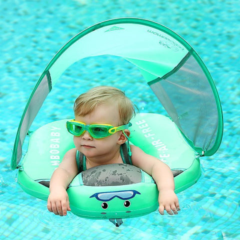 MAMBOBABY BABY FLOAT WITH CANOPY