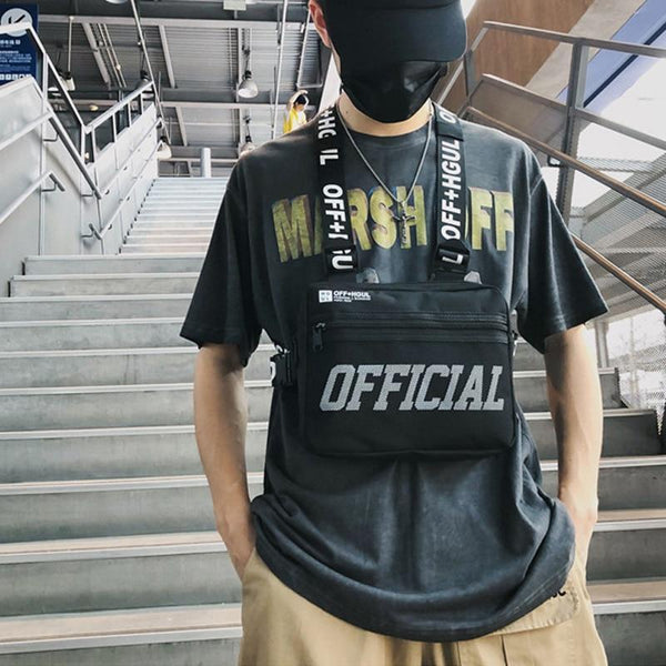 Streetwear Men Bag Tactical Vest