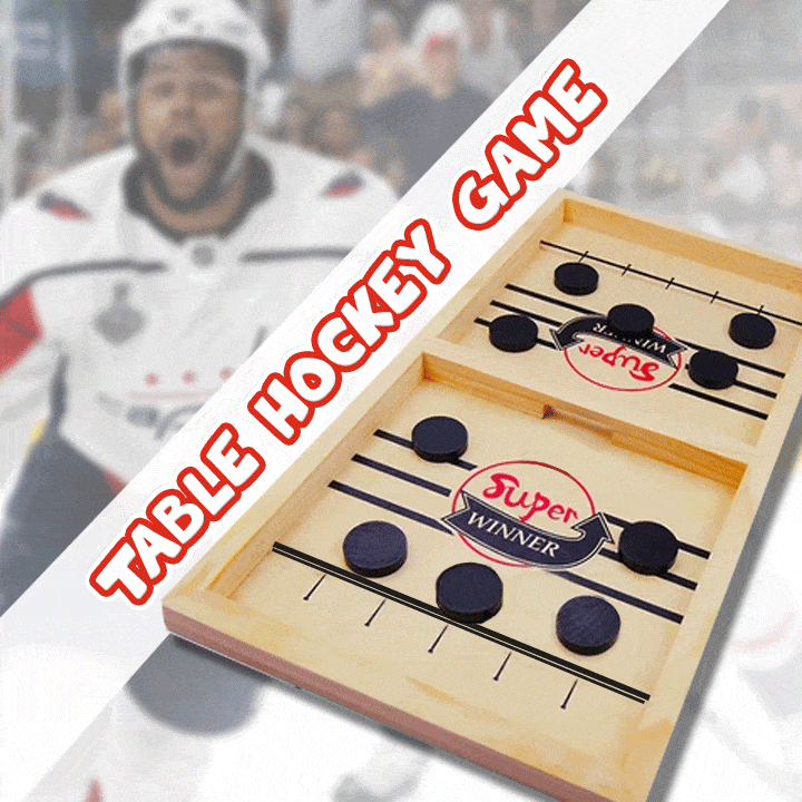 HOCKEY SLING PUCK BOARD GAME