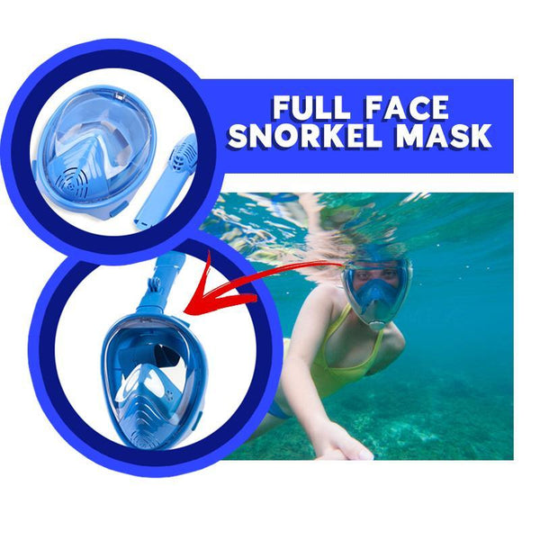 FULL FACE SNORKEL MASK FOR KIDS