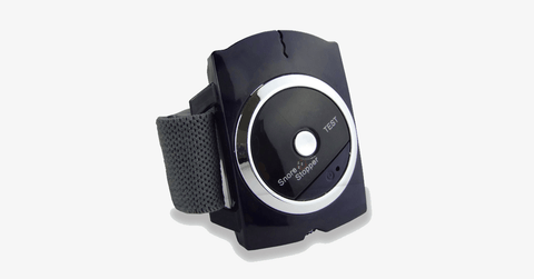 Everyday Use Micro Pulse Wristband to Reduce Snoring