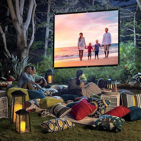 PORTABLE MOVIE PROJECTOR SCREEN