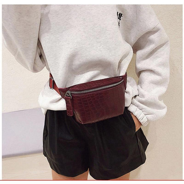 PU Leather Fanny Pack