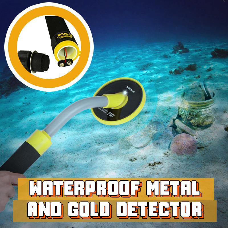 WATERPROOF METAL AND GOLD DETECTOR