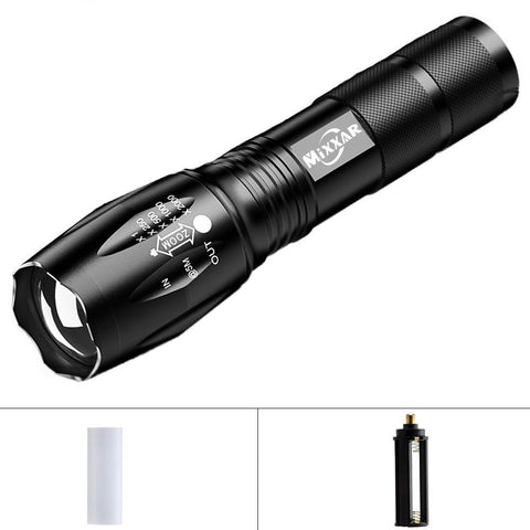 Zoomable LED Flashlight