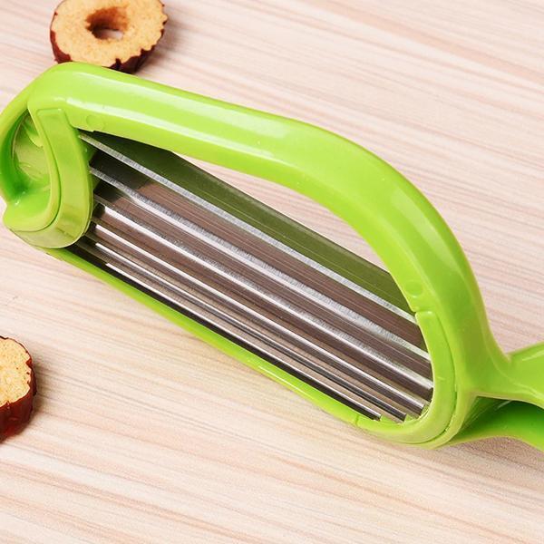 Household Jujube Egg Stainless Steel Slicer