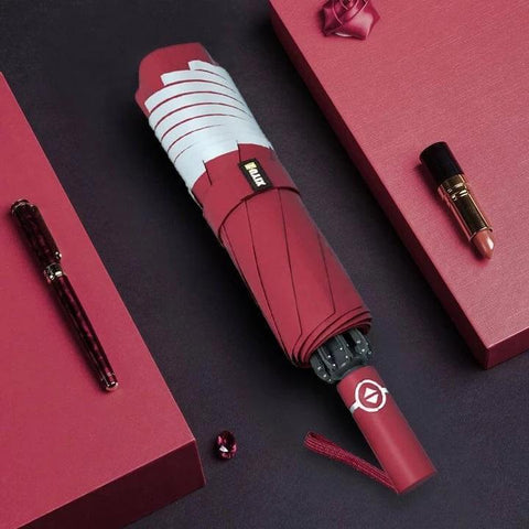 Auto Open Close Folding UV Rain Umbrella