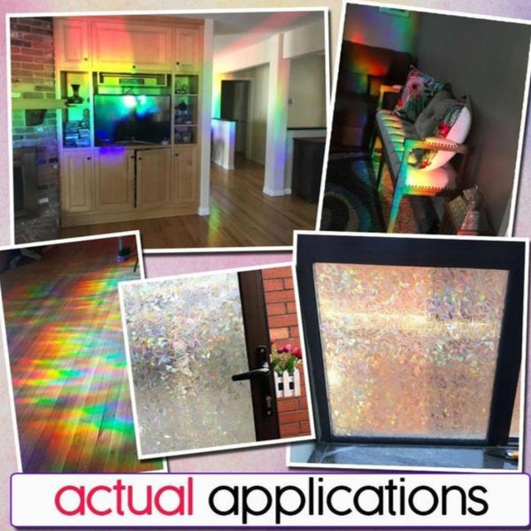 RAINBOW EFFECT WINDOW FILM TINT