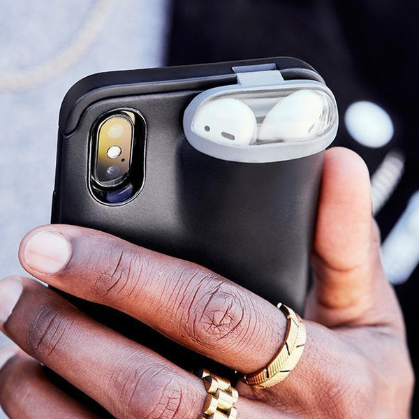 iPhone Cover for AirPods Holder Hard Case