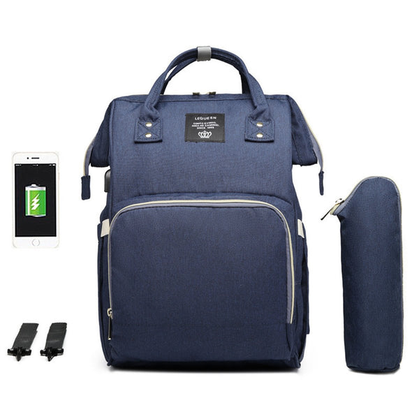 DIAPER BACKPACK w/ USB Port