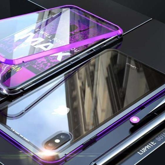 Iphone Double-sided Glass Magnetic King Mobile Phone Cases