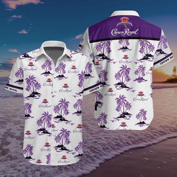 Men's Crown Royal Beach Resort Shirt