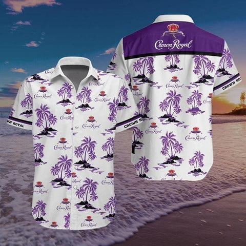 Men's Crown Royal Beach Resort Shirt