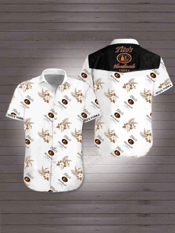 Men's Tito's Handmade VODKA AUSTIN TEXAS Hawaiian Shirt