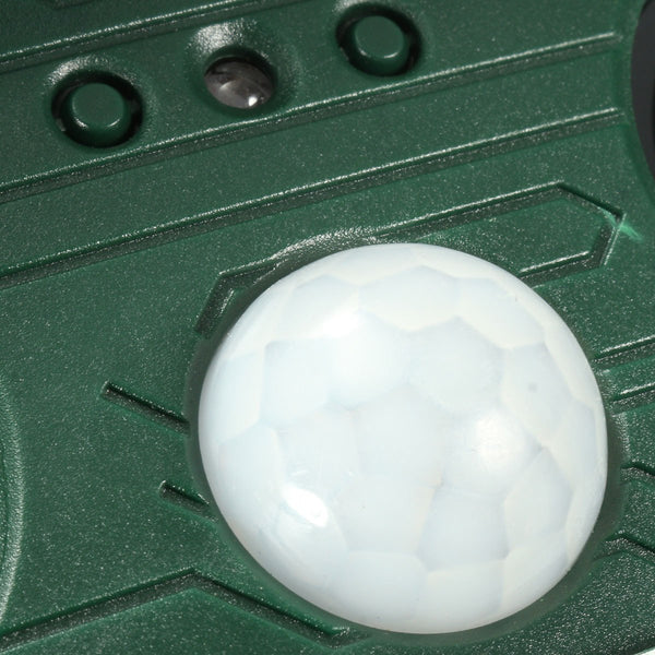 KCASA Outdoor Garden Solar Ultrasonic Repeller PIR Pest Animal Mouse Fox Cat Dog Repellent