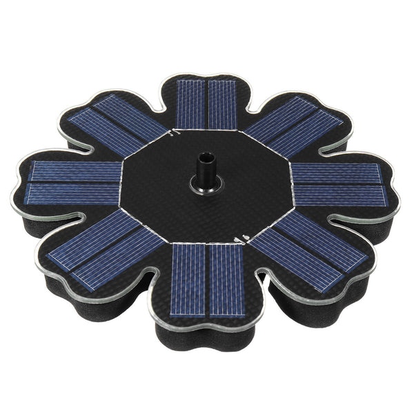 IP68 180L/H 1.4W Solar Powered Fountain Pump Kit Floating Pools Garden Ponds Brushless Water