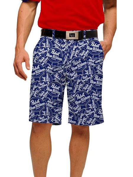 Men's PABST BLUE RIBBON BEER Print Shorts