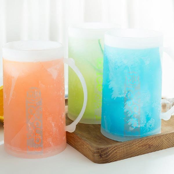 Luminous Double-layer Refrigerated Glass Beer Mug
