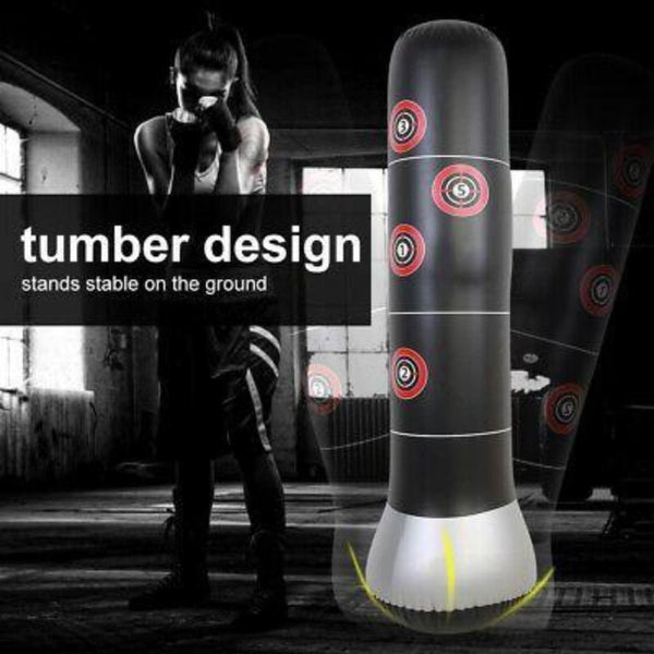 INFLATABLE BOXING TOWER PUNCH BAG