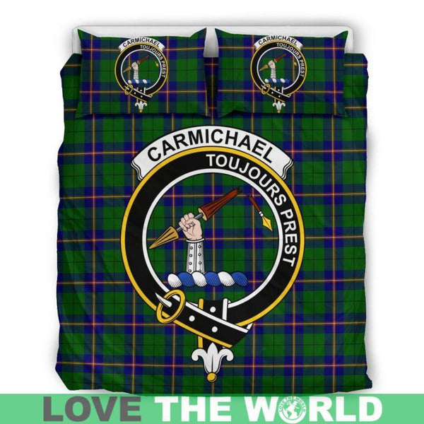 Carmichael Modern Clan Badge Tartan Bedding Set K5