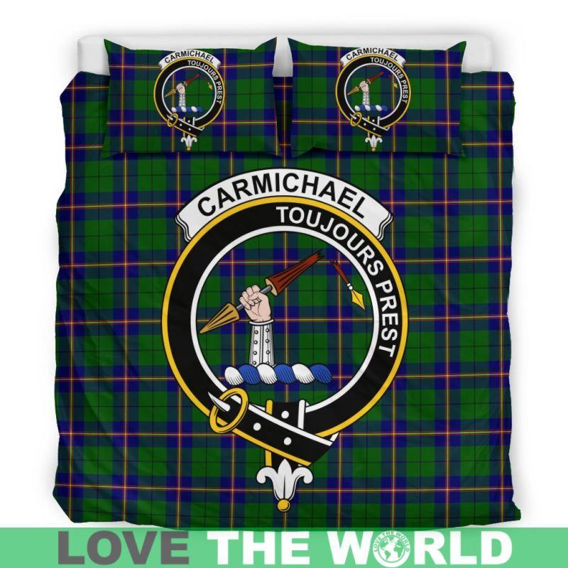 Carmichael Modern Clan Badge Tartan Bedding Set K5