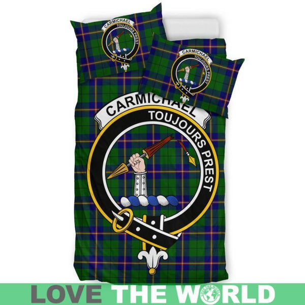 Carmichael Modern Clan Badge Tartan Bedding Set K5