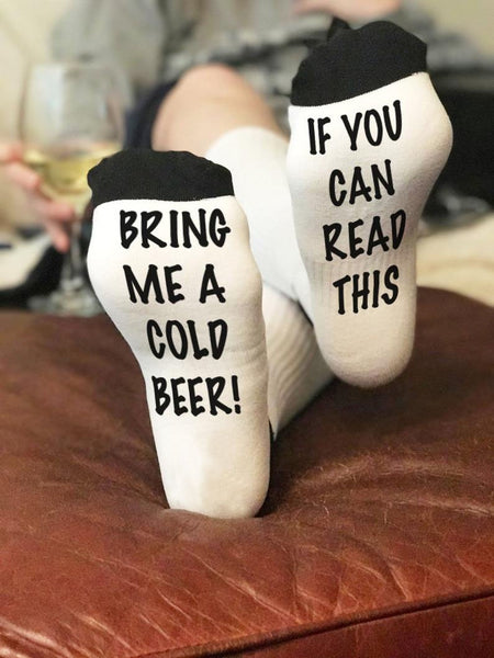 Men's Bring Me A Cold Beer Socks