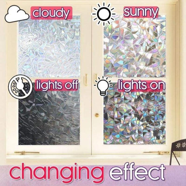 RAINBOW EFFECT WINDOW FILM TINT