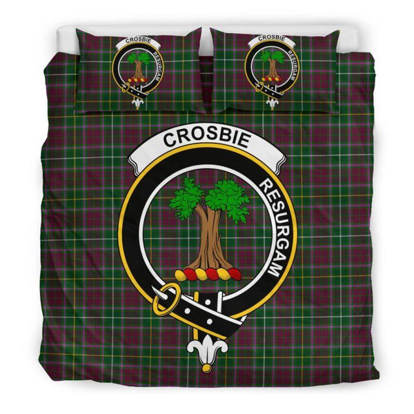 Crosbie Clan Badge Tartan Bedding Set K5