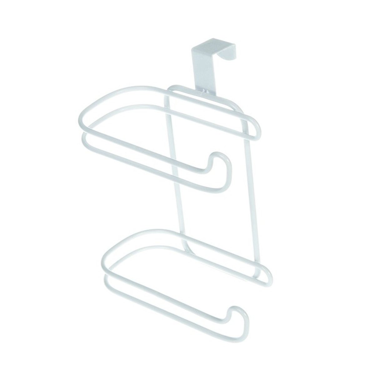 HomeZ™ Roll Paper Holder Toilet Tissue Towel Storage Organizer Hanging Shelf Rack Kitchen