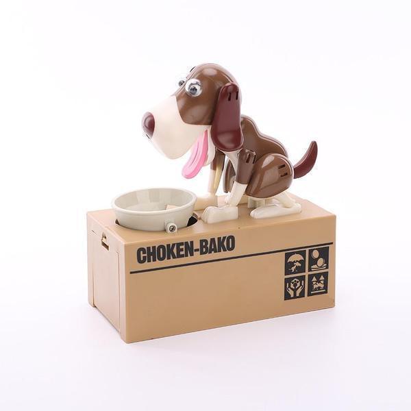 Dog Coin Bank >>Dog Piggy Bank Also Children's Accompany Toy