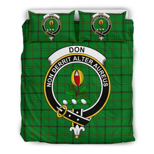 Don Clan Badge Tartan Bedding Set K7