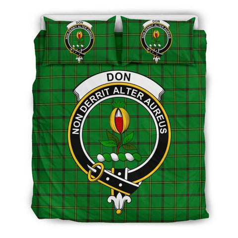Don Clan Badge Tartan Bedding Set K7