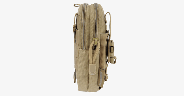 Military Waist Pack - Made up of Nylon - Waterproof Design - Zipper Closure - Attach with Belt - Travel Gear - Outdoor - Available in 3 colors